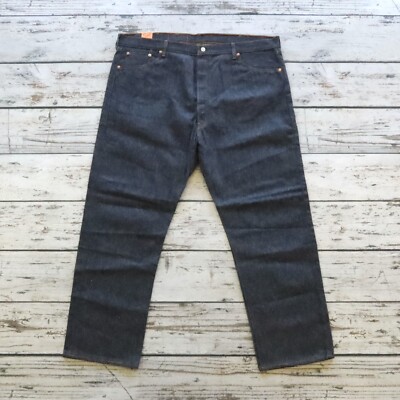Vintage Deadstock Levis 501 Shrink to Fit Denim Jeans Raw Made in