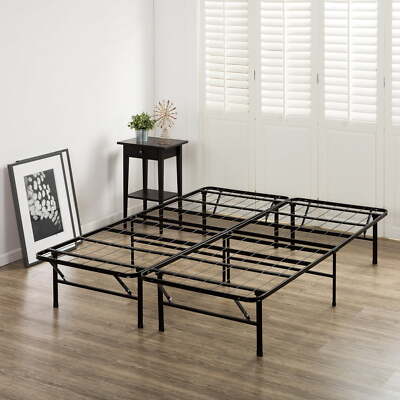 SmartBase Zero Assembly Mattress Foundation Frame / 14 Inch Metal Platform Bed