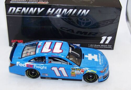 1:24 ACTION 2014 #11 FEDEX CARGO AUTISM SPEAKS JGR TOYOTA CAMRY DENNY HAMLIN - Bild 2 von 6