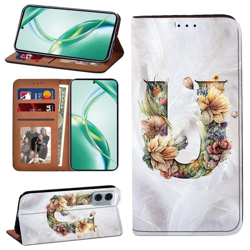 Passend für Motorola Moto E14/E15/G05/G15/G75 Handy Leder Flip Wallet Stand Cover Case - Bild 31 von 35