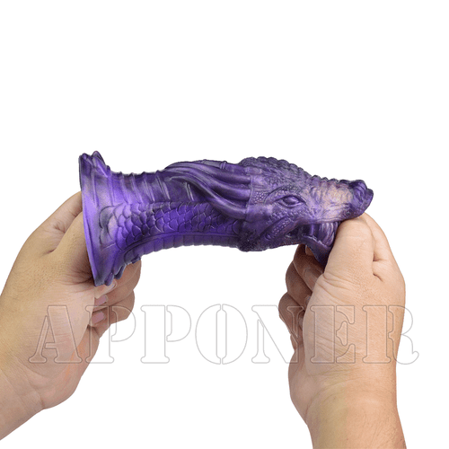 Fantasy Dragon Wrapped Sleeve Gay Wearable Enlargement Silicone Products Sex Toy - Picture 18 of 27