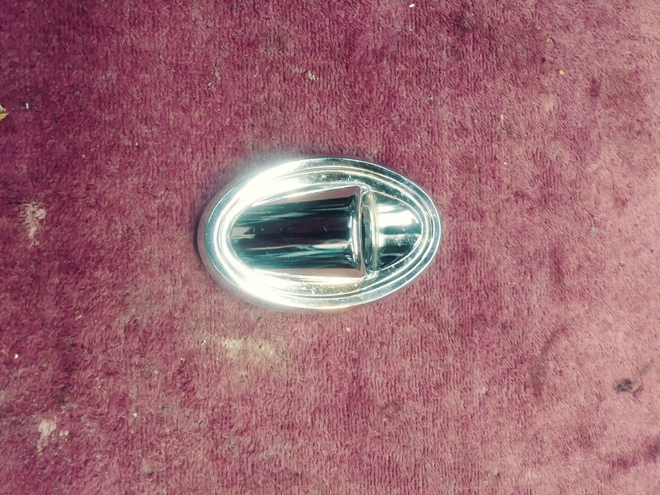 Pontiac Grand Prix Bonneville 1969 1970 espejo remoto bisel de palanca Foto 3 de 3