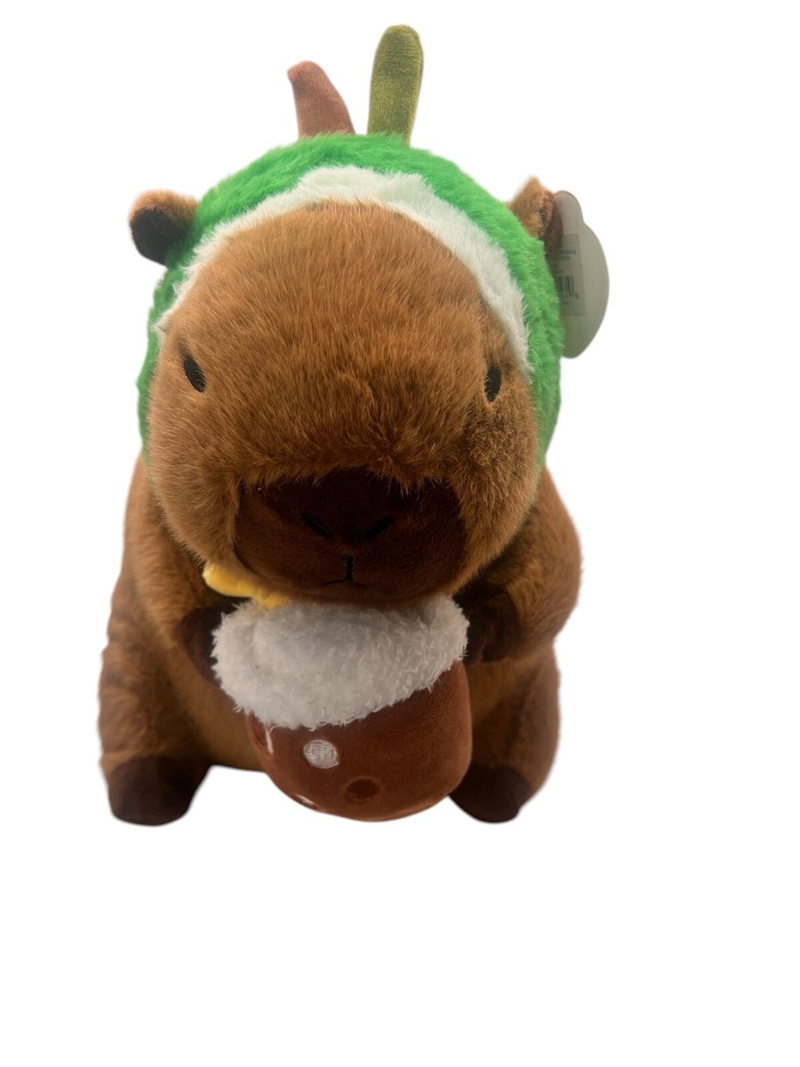 Cute Capybara Plush Avocado