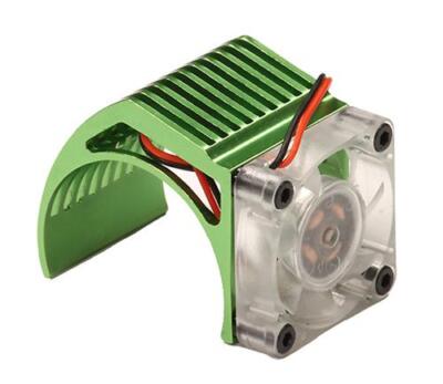 Radiateur + Dissipateur Thermique Latéral Pour Moteur 540/550 - Integy, Bleu, Neuf
