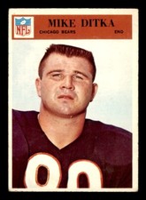 1966 Philadelphia Football #32 Mike Ditka VG *e1