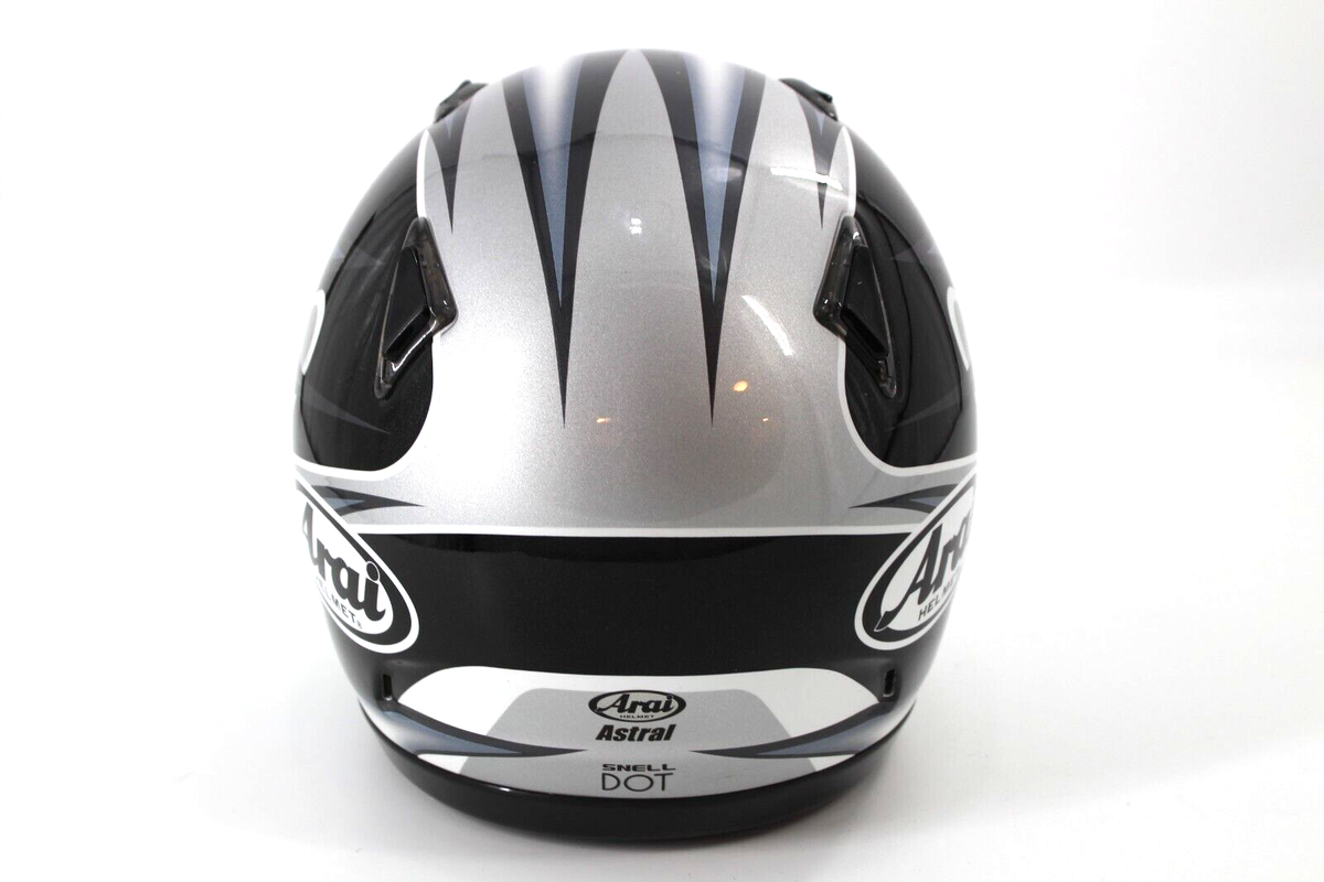 Arai Astral-X Snell DOT Tempest Black Silver Medium Japan 7