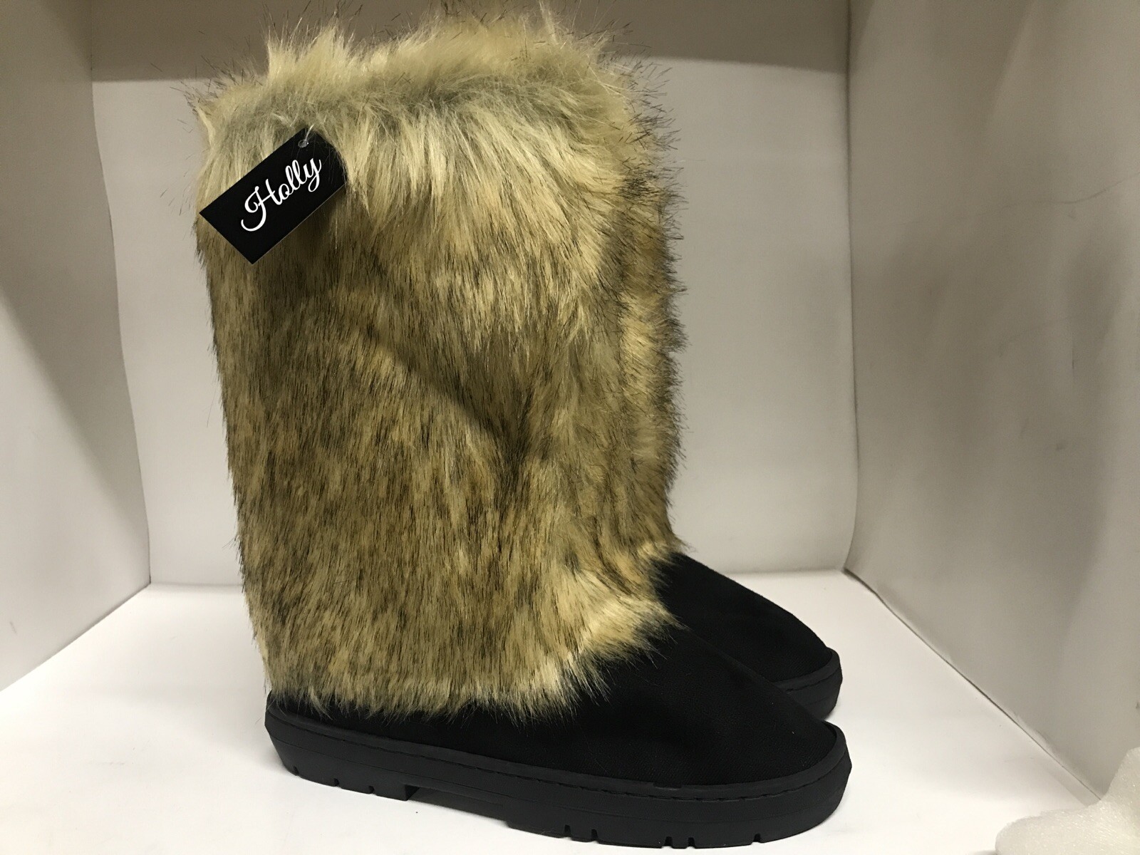 womens tall winter boots with fur