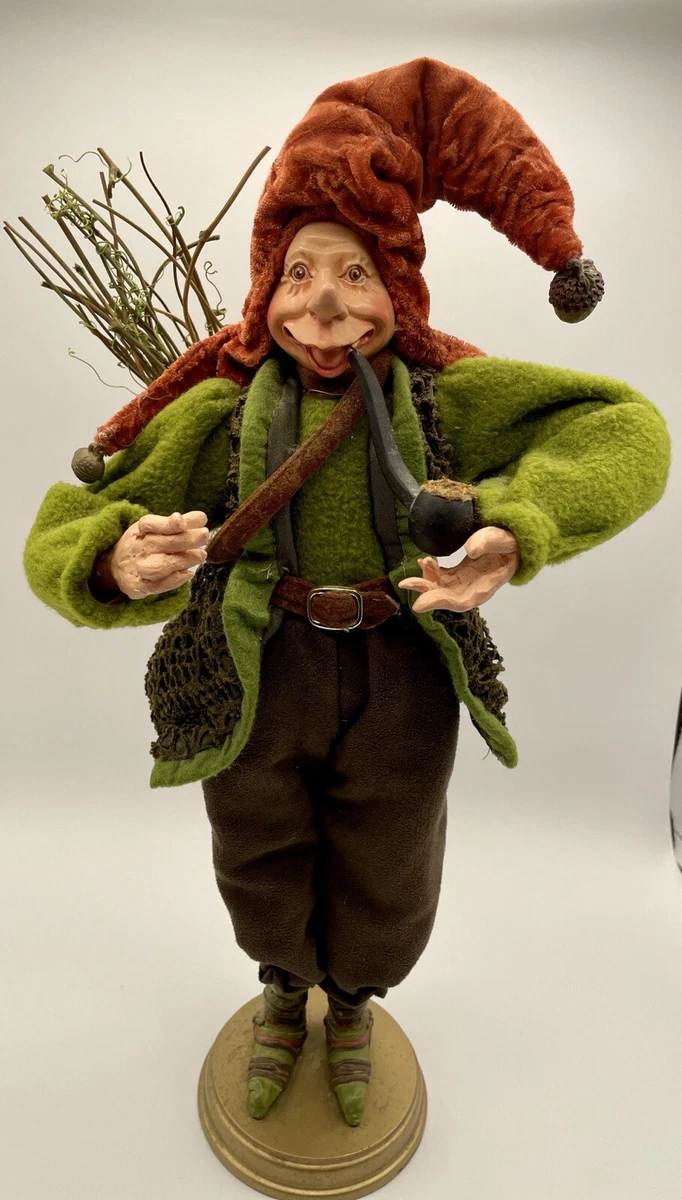 Vintage Elf Fairy Doll 16 Folk
