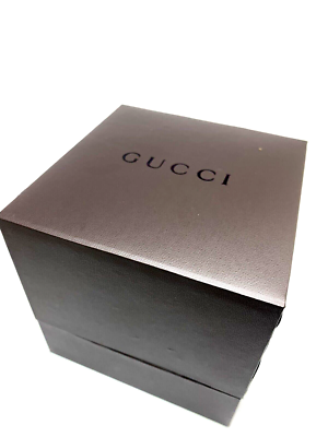 Gucci Watch Box Presentation Brown Cardboard Display Gift Empty | eBay