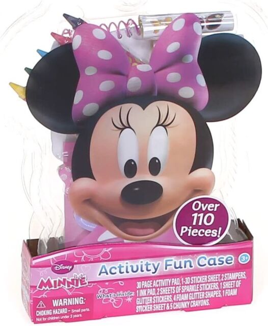 Minnie Mouse over 110 Piece Activity Case