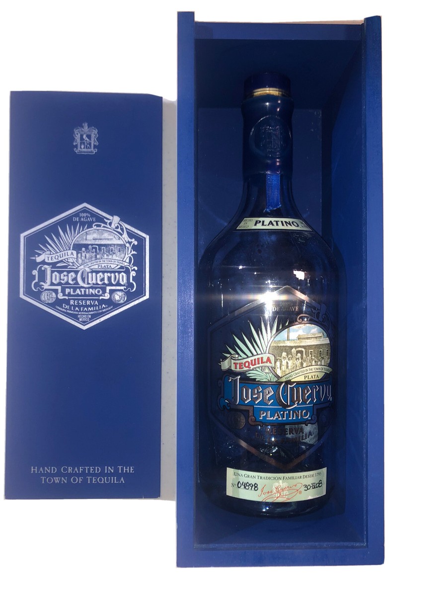 Jose Cuervo Tequila Reserva De La Familia Platino, Rare Collector