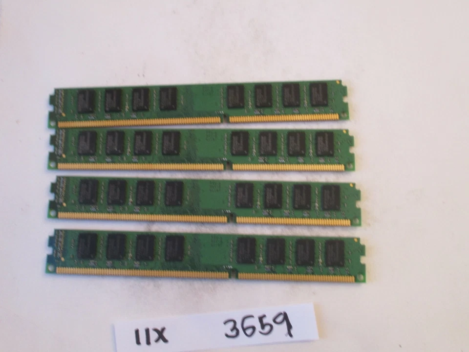 Kingston KVR1333D3N9/2G 4x2Gb=8Gb PC3-10600 1333Mhz DDR3 Desktop Memory RAM 3659 - Image 2 of 2