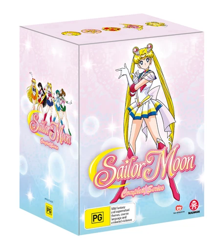Sailor Moon Season 1-5 Limited Edition Complete Series (Blu-Ray, 27-Discs) NEW