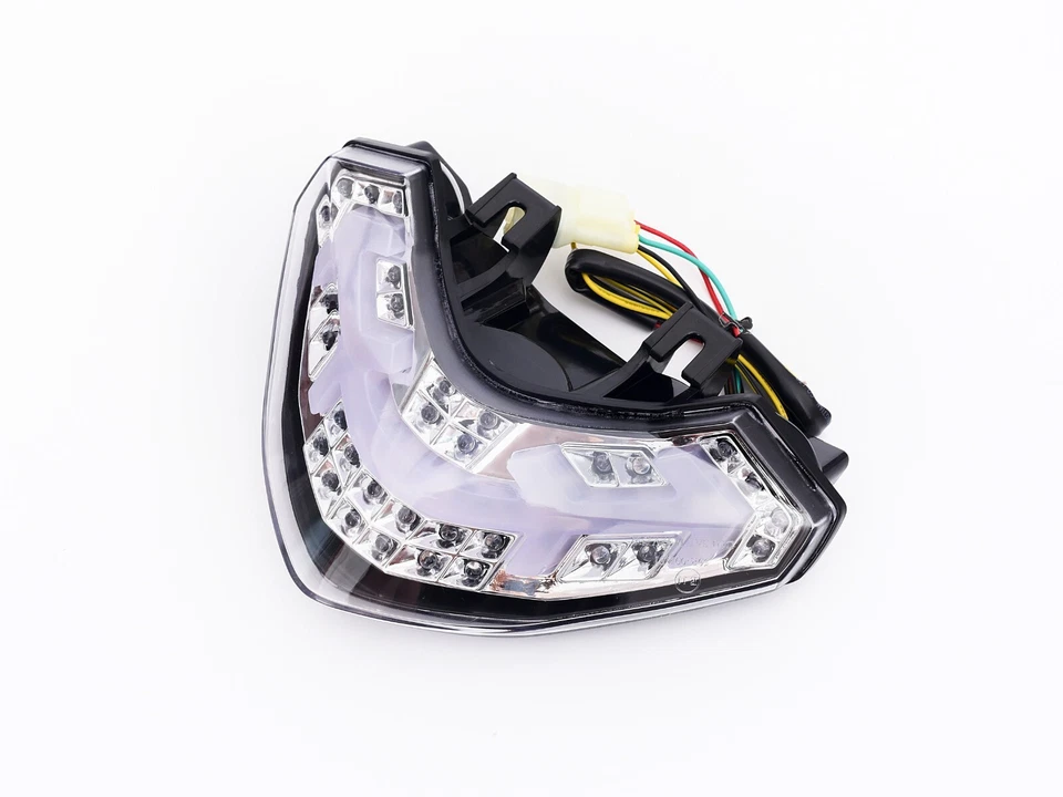 Señales de giro de luz trasera LED Gen.2 para Ducati 2010-2014 Multistrada 1200S transparentes Foto 3 de 4