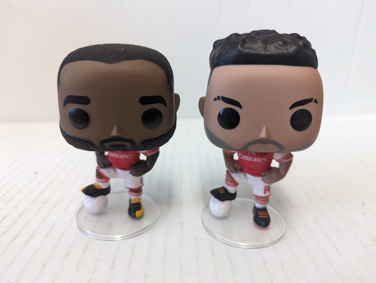 Arsenal Alexandre Lacazette + Aubameyang Funko Pop! Football 15 12