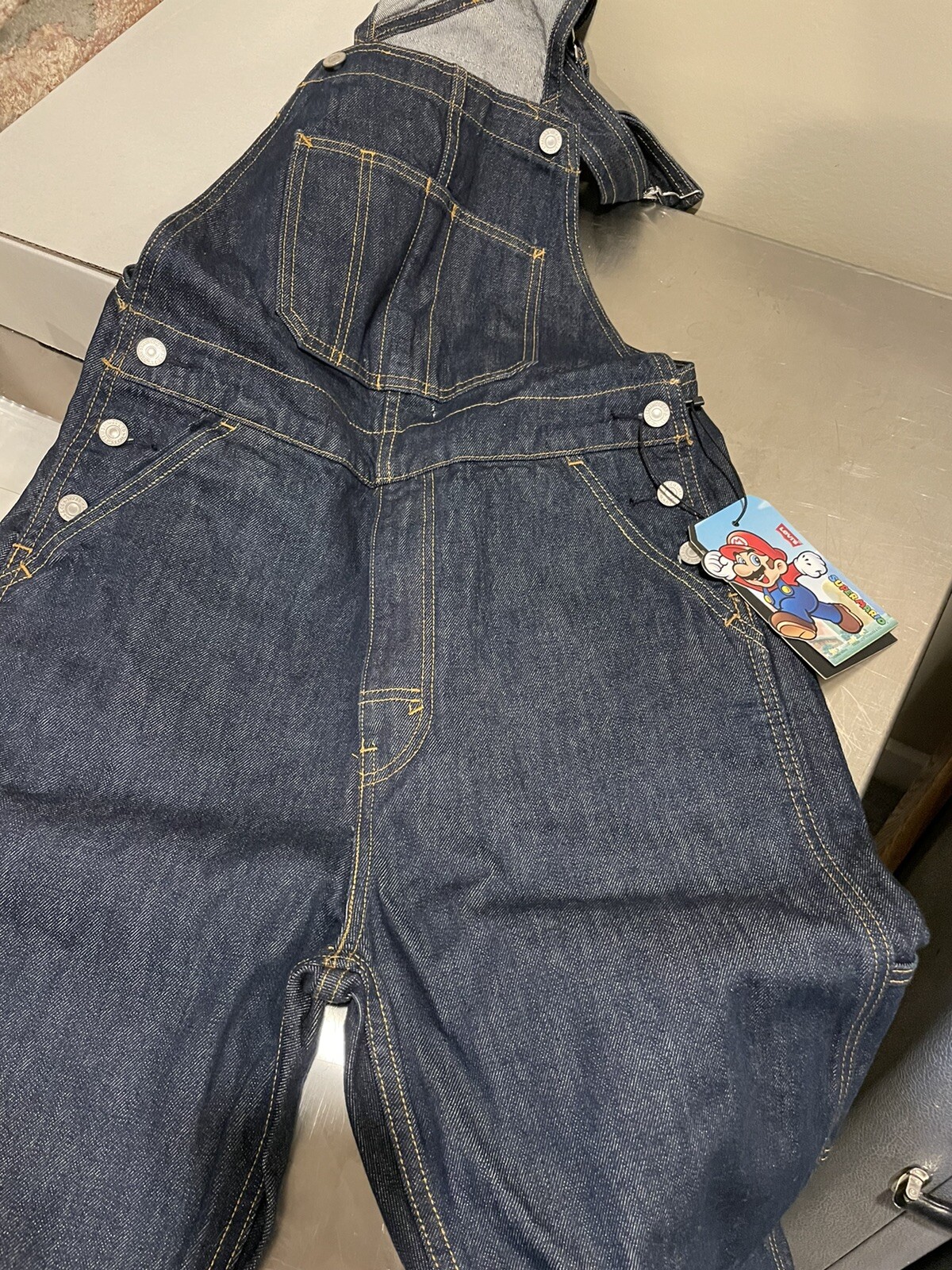 Levis X Nintendo Super Mario Overalls 