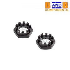 HUB AXLE NUT CASTLE NUT REAR x 2 VW T2 T25 CAMPER VAN TRANSPORTER A2050