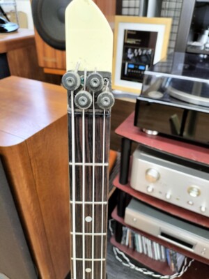 YAMAHA BX-1 Vintage Headless Bass Vintage White Thru-Neck | eBay