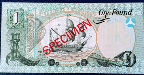 IRELAND NORTHERN 1 PAUND 1977 SPECIMEN UNC - Picture 2 of 2
