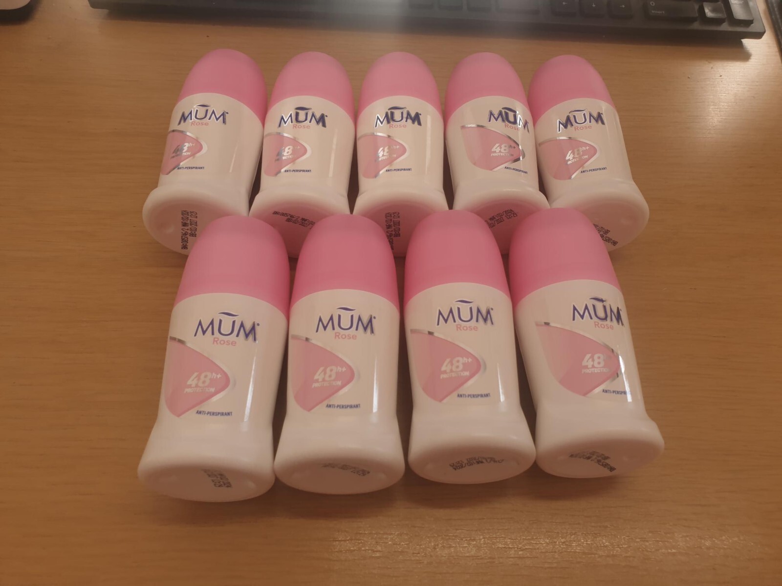 Mum Rose Anti-Perspirant Roll On 45ml  X9 JUST £16.99 FREE POST