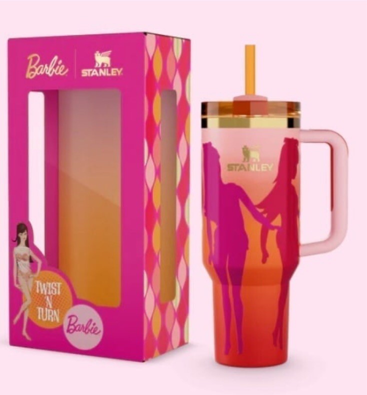 STANLEY X BARBIE 60's Twist and Turn LIMITED EDITION 40oz Quencher