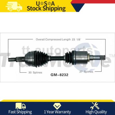 Front Left CV Axle Joint For Chevrolet Malibu 2012 2011 2010 2009 2008 ...