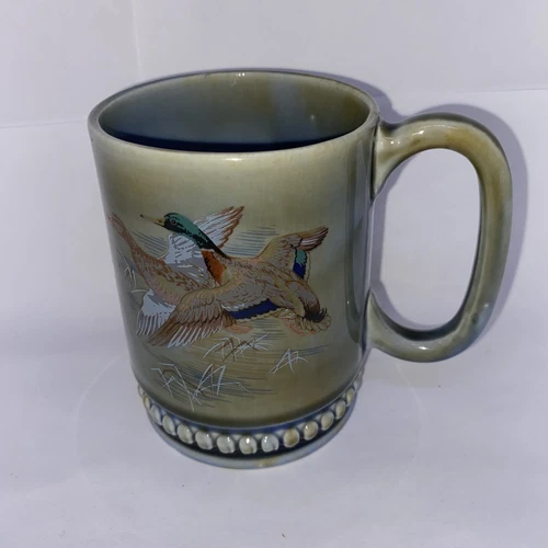 Wade Porcelain Irish Coffee Mug With Ducks Vintage