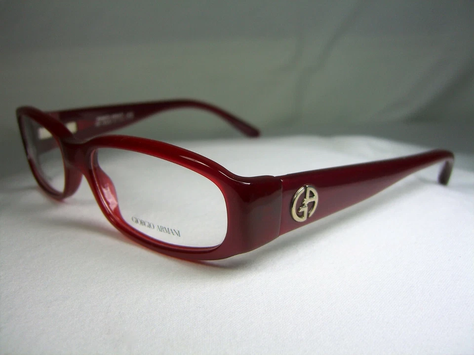 Giorgio Armani, Gafas, Cuadradas, Ovaladas, Monturas, Hombre, Mujer, Nuevo De Colección Foto 4 de 4