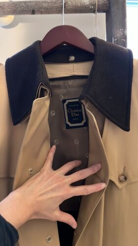 christian dior vintage trench