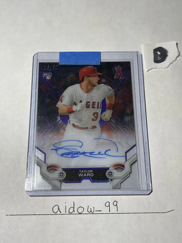 Taylor Ward - 2019 Topps Hi-Tek Autographs Auto Rookie RC - Purple /99 #HTA-TW - Image 4 of 4