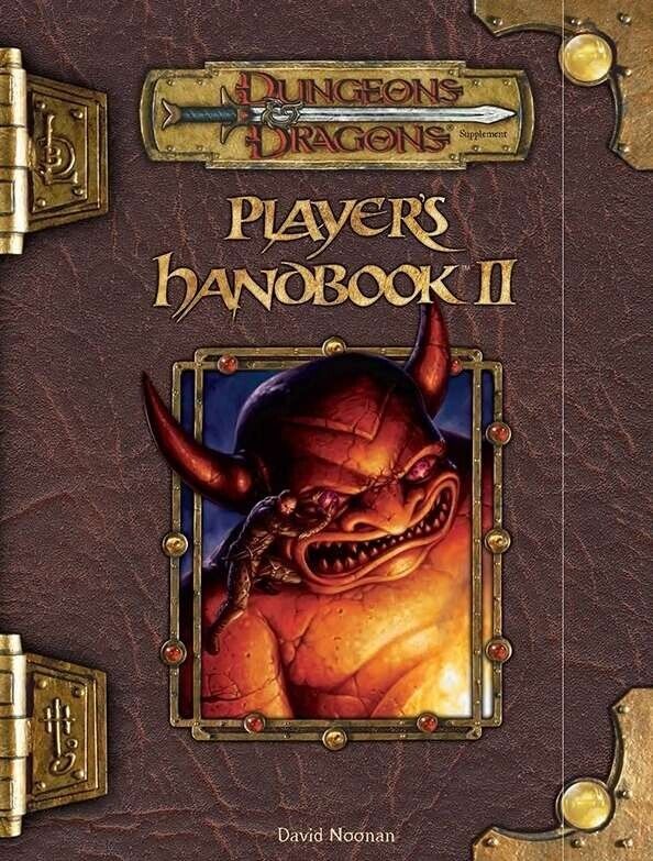 HARDCOVER Player's Handbook II 3.5 Dungeons Dragons 3rd Edition HARDCOVER Player's Handbook II 3.5 Dungeons Dragons 3rd Edition