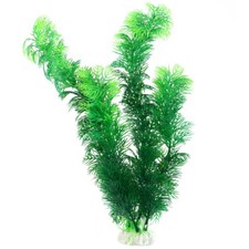 30CM Green Plastic Plants Decoration Ornament Artificial Plants Aquarium Plants