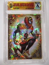 2025 Cincinnati Bengals Spider Man SP/ 99 Joe Burrow Refractor NFL  cv6 rc