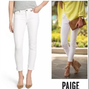paige kylie crop raw hem