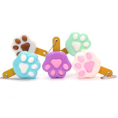 Surprise Squishy Cute Cat Paw Fidget Toy For Girls 1 Random Keychain Figure