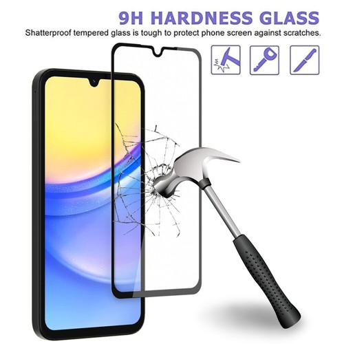 For Samsung Galaxy A15 A14 A25 5G Case Hybrid Impact Cover+Full Screen Protector - Picture 12 of 18