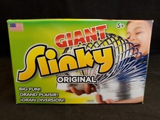 The Original Giant Slinky Walking Spring Toy, Metal Slinky, 5 NEW SEALED