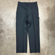 Vintage 60s Army Green Trousers AG 344 Size 31 Type 1 flat front dress pants