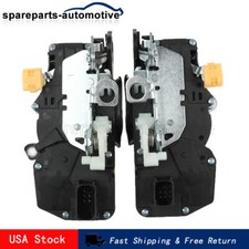 For Gmc Sierra Chevy Silverado Door Lock Actuator Latch Front Left Right Set