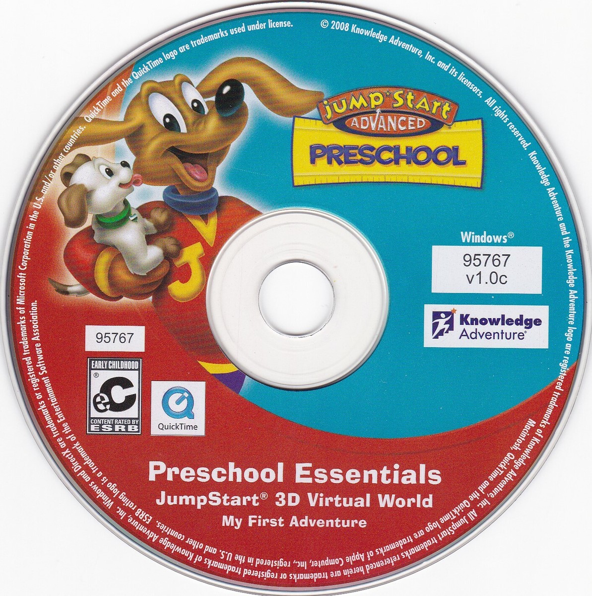 Individual Replacement for JumpStart Advanced Preschool (PC