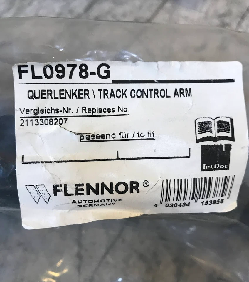 Flennor Front Right Spring Control Arm - # FL0978-G -Fits MBZ S350, S430 & S500 - Image 2 of 4