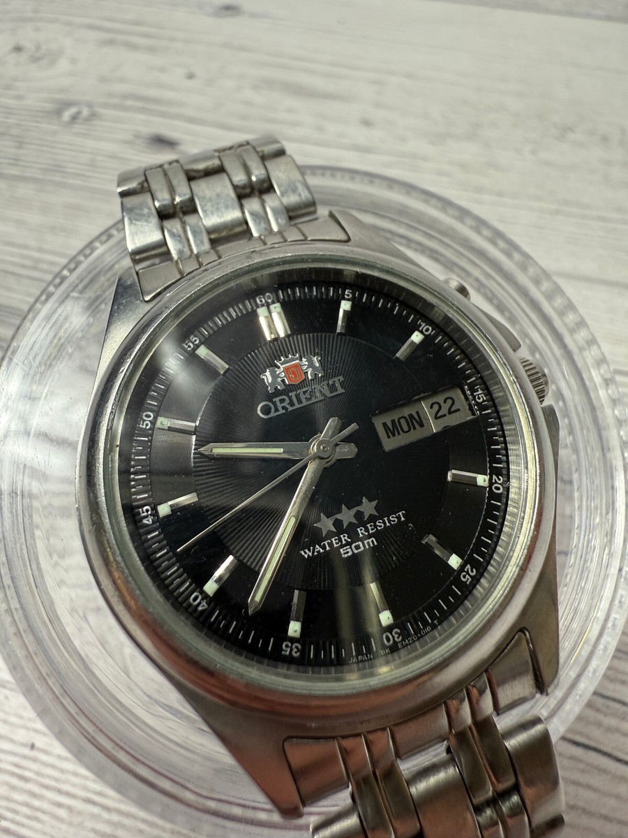 Orient 3 stars Water Resist 50m Mens Mechanical Wrist watch