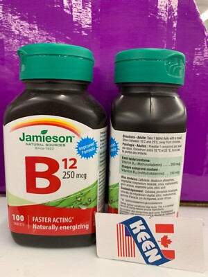 b12 injections ebay Jamieson Vitamin (Methylcobalamin) 250 mcg 100 Tablets Bacterio what size needle is but a deficiency may Vitamin:Vitamin B12 & C