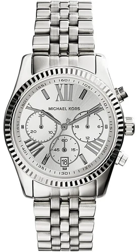 Michael Kors MK5555 38mm Lexington Chronograph Stainless Steel Ladies Watch
