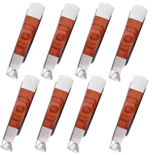MUXIANG 8pcs Rosewood Tobacco Smoking Pipe Scraper Nozzle Cleaner Tamper Tool