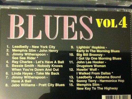 60 Songs~ BLUES 4 CDs ORIGINAL Juke Box HITS John lee hooker/howlin' wolf/bo did - Picture 6 of 8