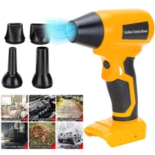 Brushless Electric Turbofan Jet Fan Strong Wind Air Blower for Dewalt Battery