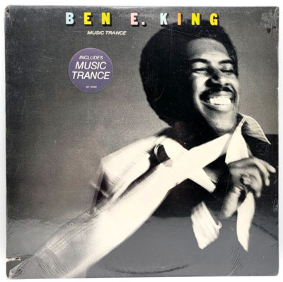 BEN E. KING - MUSIC TRANCE - SOUL LP FACTORY SEALED HYPE STICKER