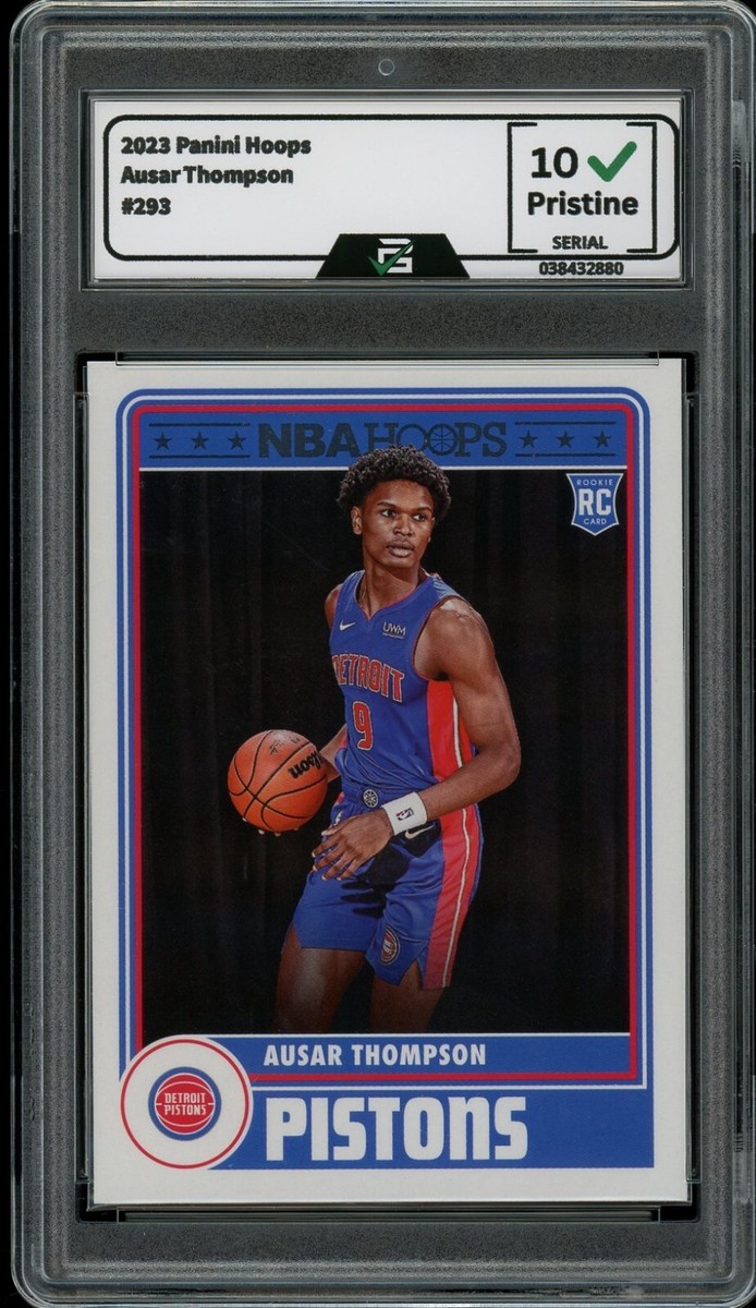 2023-24 Panini NBA Hoops - Hoops Tribute Ausar Thompson #293 2023-24 Panini NBA Hoops - Hoops Tribute Ausar Thompson #293