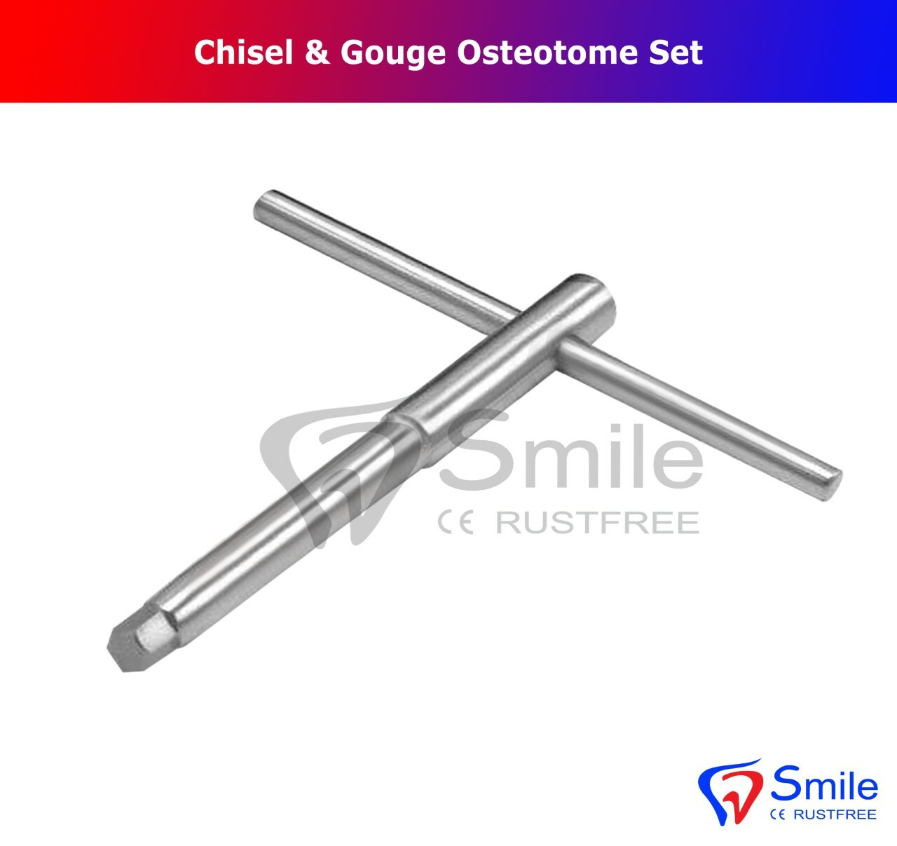 Chisel & Gouge Osteotome Set Chisel Handle Orthopedic Surgical ...